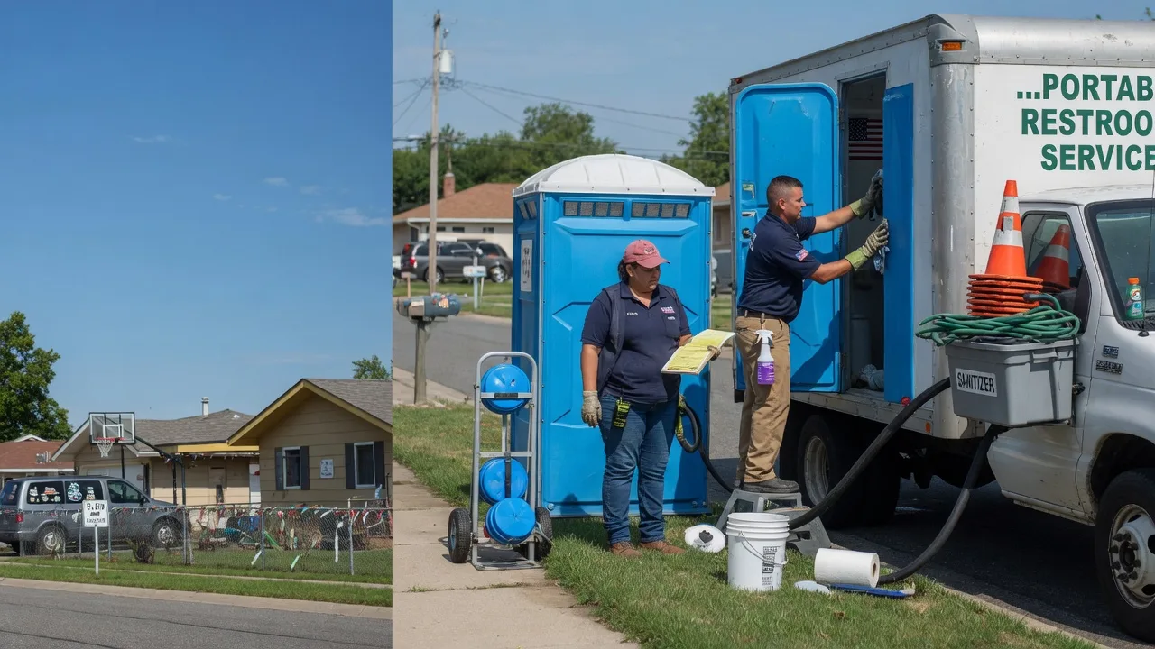 Portable Toilet Rental in Lanse, PA near me